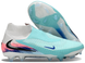 Детские Бутсы Футбольные без шнурков Nike Phantom GX 6 FG для игры на твердом поле голубые 564 фото 1
