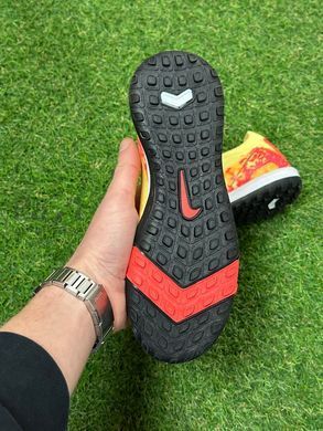 Дитячі жовті сороконіжки Nike Air Zoom Mercurial Vapor 16 Elite TF для футболу 1451 фото