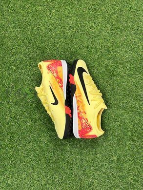 Дитячі жовті сороконіжки Nike Air Zoom Mercurial Vapor 16 Elite TF для футболу 1451 фото