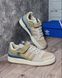 Кроссовки в стиле Adidas Forum 84 Low Beige/Blue Бежево-синие 1398 фото 4