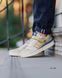 Кроссовки в стиле Adidas Forum 84 Low Beige/Blue Бежево-синие 1398 фото 1