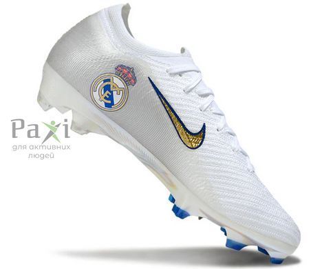Бутсы Nike Air Zoom Mercurial Vapor 16 FG Real Madrid футбольная обувь DFE-0038 фото