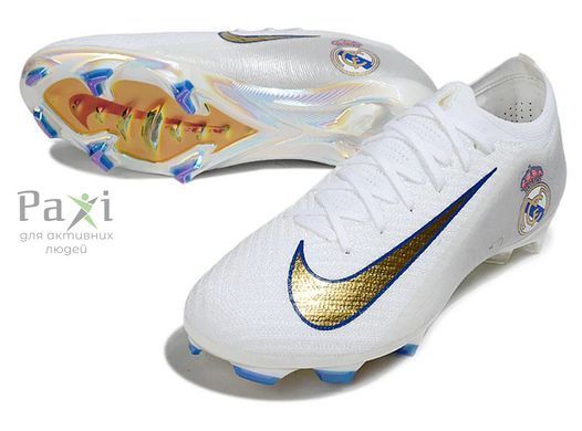 Бутсы Nike Air Zoom Mercurial Vapor 16 FG Real Madrid футбольная обувь DFE-0038 фото