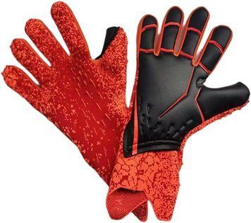 Перчатки вратарские для футболу Goalkeeper Gloves оранжевые №7 ADR-038 фото