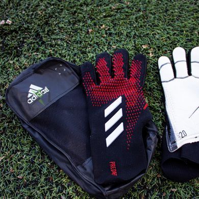 Вратарские перчатки Adidas Predator футбольные, 9, 10 707 фото