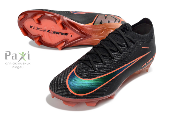 Бутсы футбольные Nike Air Zoom Mercurial Vapor XVI FG Черные 275 фото
