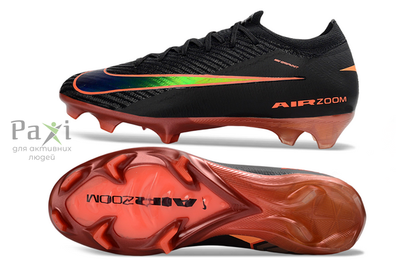 Бутсы футбольные Nike Air Zoom Mercurial Vapor XVI FG Черные 275 фото
