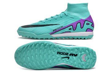 Сороконіжки футбольні для дітей Nike Air Zoom Superfly IX TF Turquoise Арт.069 p.35 069 фото