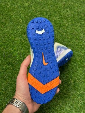 Дитячі футбольні сороконіжки Nike Air Zoom Mercurial Vapor 16 Elite TF White Арт.1450 p.32 1450 фото