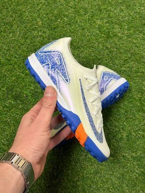 Дитячі футбольні сороконіжки Nike Air Zoom Mercurial Vapor 16 Elite TF White Арт.1450 p.32 1450 фото