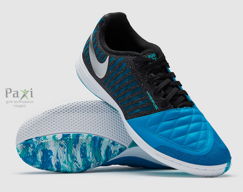 Футзалки Nike Lunar Gato IC синие 009 фото
