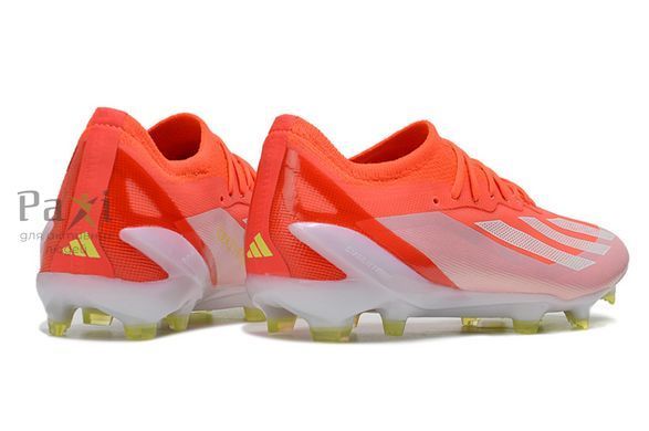 Бутсы для детей Adidas X SPEEDPORTAL.1 FG футбольные подростковые оранжевые 847 фото