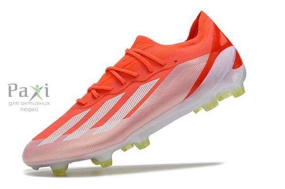 Бутсы для детей Adidas X SPEEDPORTAL.1 FG футбольные подростковые оранжевые 847 фото