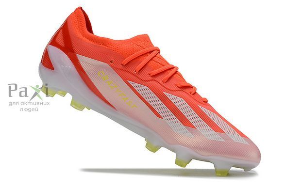 Бутсы для детей Adidas X SPEEDPORTAL.1 FG футбольные подростковые оранжевые 847 фото