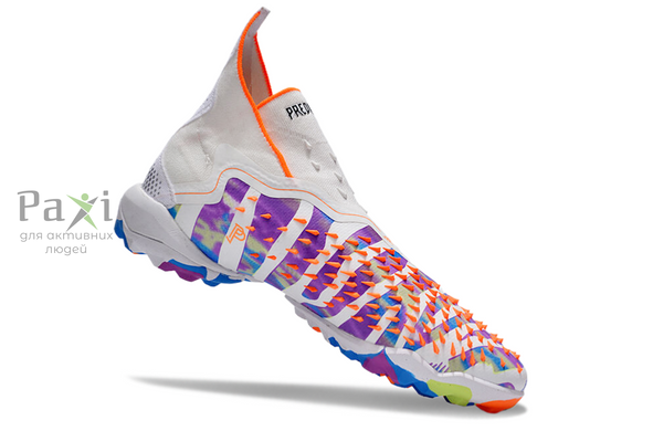 Детские футбольные сороконожки Adidas Predator FREAKTF подростковые 954 фото