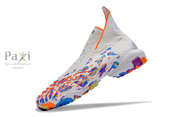 Детские футбольные сороконожки Adidas Predator FREAKTF подростковые 954 фото