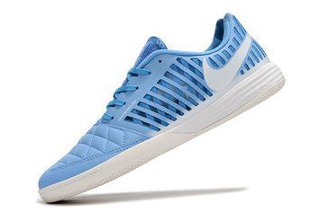 Футзалки Nike Lunar Gato II IC голубые 527 фото