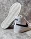 Кроссовки в стиле Nike Blazer Mid 77 Vintage White Белые KZ-1334 фото 5