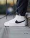 Кроссовки в стиле Nike Blazer Mid 77 Vintage White Белые KZ-1334 фото 3