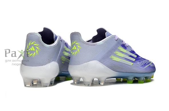 Детские бутсы Adidas F50 FG для футбола на натуральном поле фиолетовые F-555 фото