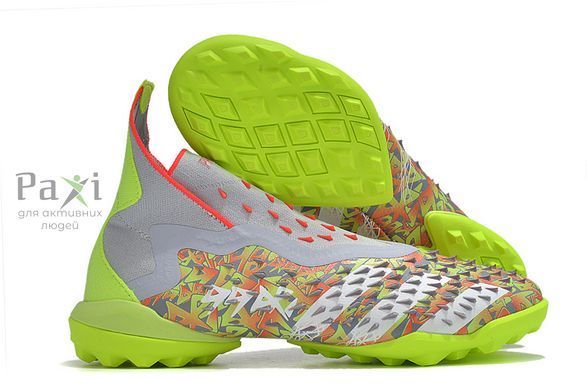 Сороконіжки футбольні Adidas Predator FREAK TF без шнурків p.39 205 фото