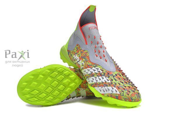 Сороконіжки футбольні Adidas Predator FREAK TF без шнурків p.39 205 фото