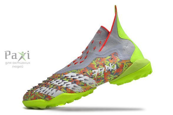 Сороконіжки футбольні Adidas Predator FREAK TF без шнурків p.39 205 фото