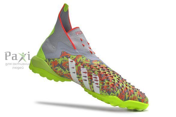 Сороконіжки футбольні Adidas Predator FREAK TF без шнурків p.39 205 фото
